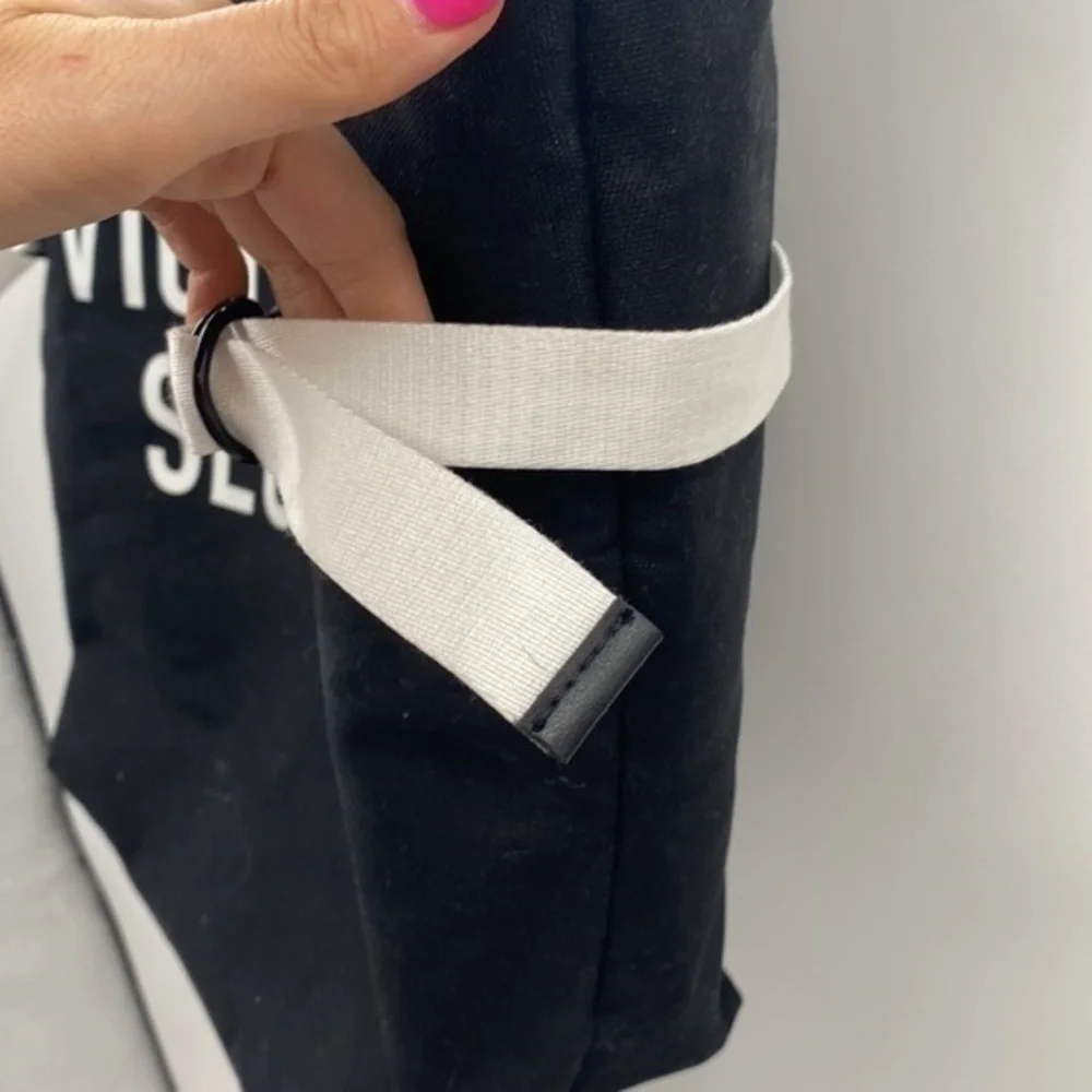 UEC Victoria’s Secret black beach bag/ overnight bag
